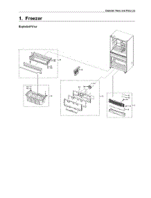 RF24R7201SR/AA-00 Samsung Bottom-Mount Refrigerator Parts & Free Repair ...