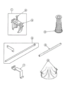 Tools 2 parts for Speed Queen Washer SWT111WN from AppliancePartsPros.com