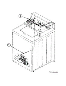 Harnesses parts for Speed Queen Washer SWT111WN from AppliancePartsPros.com