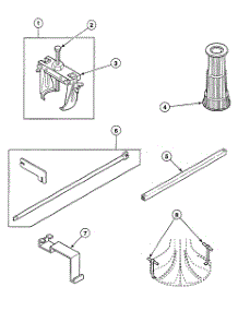 Tools 2 parts for Speed Queen Washer SWT2B0LN1124 from AppliancePartsPros.com