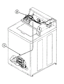 Harnesses parts for Speed Queen Washer SWT2B0LN1124 from AppliancePartsPros.com