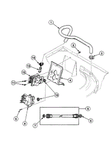 Valve Assy parts for Speed Queen Washer SWT621LC from AppliancePartsPros.com