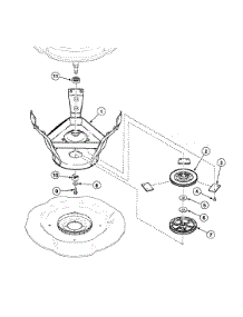 Brake Assy parts for Speed Queen Washer SWT621LC from AppliancePartsPros.com