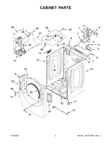 WED5620HW2 Whirlpool Dryer Parts & Free Repair Help - AppliancePartsPros