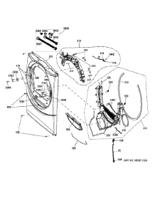 Front Panel parts for Ge Dryer YFD45ESPM1DG from AppliancePartsPros.com