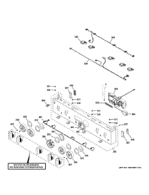 Control Panel parts for Ge Range ZDP304NT1SS from AppliancePartsPros.com