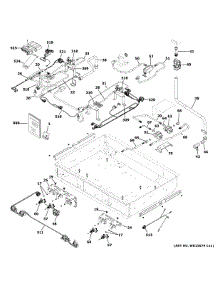 Gas & Burner Parts parts for Ge Range ZDP364NDT1SS from AppliancePartsPros.com