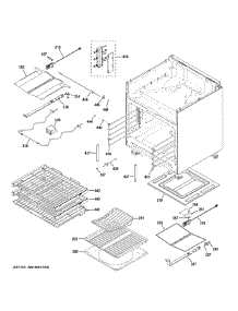 Oven Cavity Parts parts for Ge Gas Range ZGP304NT1SS from AppliancePartsPros.com