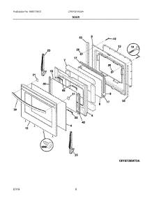 03 - Body parts for Electrolux Range CFEF3016VSA from AppliancePartsPros.com
