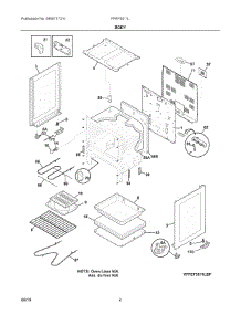 03 - Body parts for Electrolux Range FFEF3011LWJ from AppliancePartsPros.com