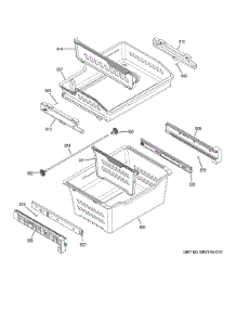 Freezer Shelves parts for Ge Refrigerator GFE26JYMNFFS from AppliancePartsPros.com