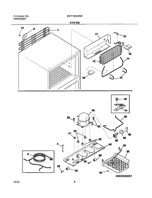 09 - System parts for White Westinghouse Refrigerator WRT18A0AW4 from AppliancePartsPros.com