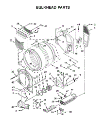 WED85HEFW1 Whirlpool Dryer Parts & Free Repair Help - AppliancePartsPros