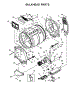 Parts for Whirlpool WED8500DC4: Bulkhead Parts - AppliancePartsPros.com