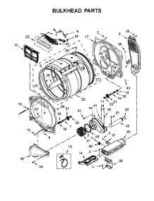 WED8500DC4 Whirlpool Dryer Parts & Free Repair Help - AppliancePartsPros