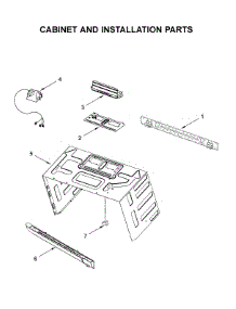 Parts for Whirlpool WMH53521HZ2 Microwave - AppliancePartsPros.com