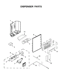 Parts for Whirlpool WRSA88FIHZ00 Refrigerator - AppliancePartsPros.com