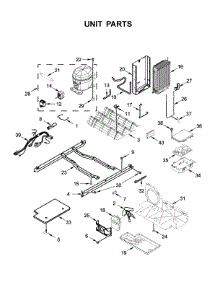 Unit Parts parts for Whirlpool Refrigerator WRS321SDHB00 from AppliancePartsPros.com