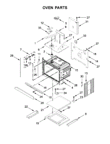 Oven Parts parts for Whirlpool Wall Oven WOC54EC0HS01 from AppliancePartsPros.com