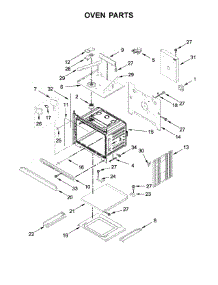 Oven Parts parts for Whirlpool Wall Oven WOC97ES0ES03 from AppliancePartsPros.com