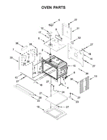 Oven Parts parts for Whirlpool Wall Oven WOSA2EC0HN00 from AppliancePartsPros.com