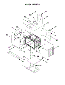 Oven Parts parts for Whirlpool Wall Oven WOS72EC7HS00 from AppliancePartsPros.com
