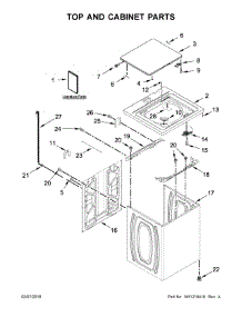 Parts for Whirlpool WTW4950HW0 Washer - AppliancePartsPros.com