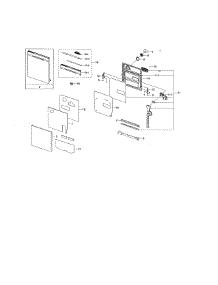 Parts for Samsung DW80K5050UG/AA-00 Dishwasher - AppliancePartsPros.com