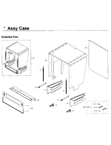 Parts for Samsung DW80K7050US/AA-00 Dishwasher - AppliancePartsPros.com