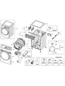 Parts for Samsung DV42H5000EW/A3-01 Dryer - AppliancePartsPros.com