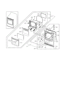 Front & Door parts for Samsung Dryer DV476GTHASU/A1-01 from AppliancePartsPros.com