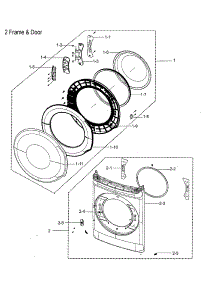 DVE55M9600V/A3-00 Samsung Dryer Parts & Free Repair Help ...