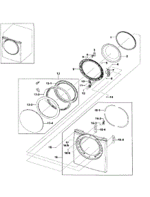 Parts for Samsung DV328AEW/XAA-01 Dryer - AppliancePartsPros.com