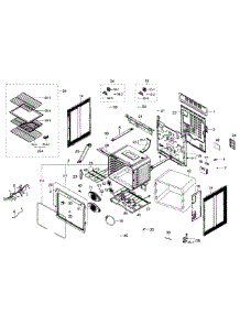 Main Section parts for Samsung Range NE59J7850WS/AA-02 from AppliancePartsPros.com