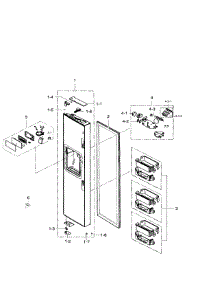 Rs265tdbp Xaa-00 Samsung Refrigerator Parts & Free Repair Help 