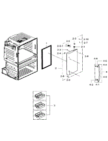 RF28HMEDBSR/AA-08 Samsung Refrigerator Parts & Free Repair Help ...