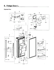 Parts for Samsung RF28K9070SR/AA-02 Refrigerator - AppliancePartsPros.com