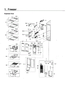 RH22H9010SR/AA-01 Samsung Refrigerator Parts & Free Repair Help