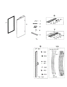 Parts for Samsung RF26HFENDSR/AA-00 Refrigerator - AppliancePartsPros.com