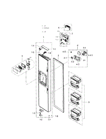 RS267TDRS/XAA-03 Samsung Refrigerator Parts & Free Repair Help ...