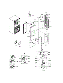 RF30HBEDBSR/AA-03 Samsung Refrigerator Parts & Free Repair Help ...