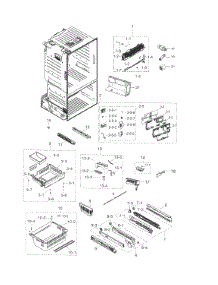 RF263TEAESR/AA-02 Samsung Refrigerator Parts & Free Repair Help ...