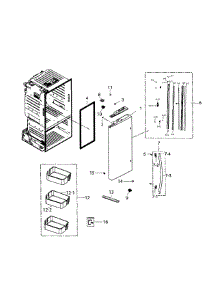 RF220NCTAWW/AA-01 Samsung Refrigerator Parts & Free Repair Help ...