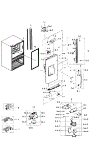 RF24FSEDBSR/AA-09 Samsung Refrigerator Parts & Free Repair Help ...