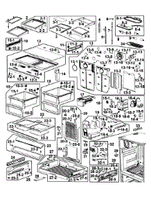 Refrigerator parts for Samsung Refrigerator RF267ABPN/XAA-00 from AppliancePartsPros.com
