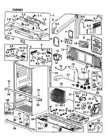 Parts for Samsung RF265AABP/XAA-00 Refrigerator - AppliancePartsPros.com