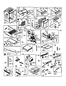 Parts for Samsung RF23HCEDBWW/AA-00 Refrigerator - AppliancePartsPros.com