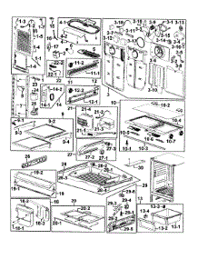 Refrigerator parts for Samsung Refrigerator RF266AZPN/XAA-00 from AppliancePartsPros.com