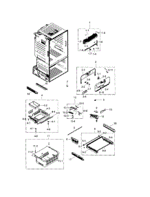 Parts for Samsung RF323TEDBSR/AA-02 Refrigerator - AppliancePartsPros.com