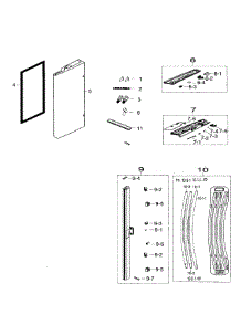 Parts for Samsung RF260BEAESR/AA-00 Refrigerator - AppliancePartsPros.com